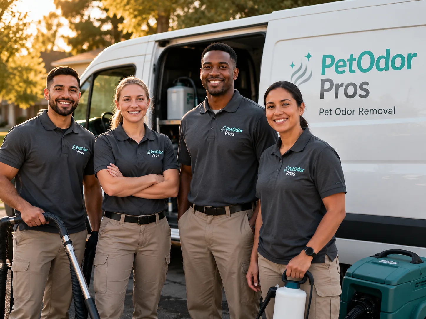 Pet Odor Removal team serving Healdsburg, CA